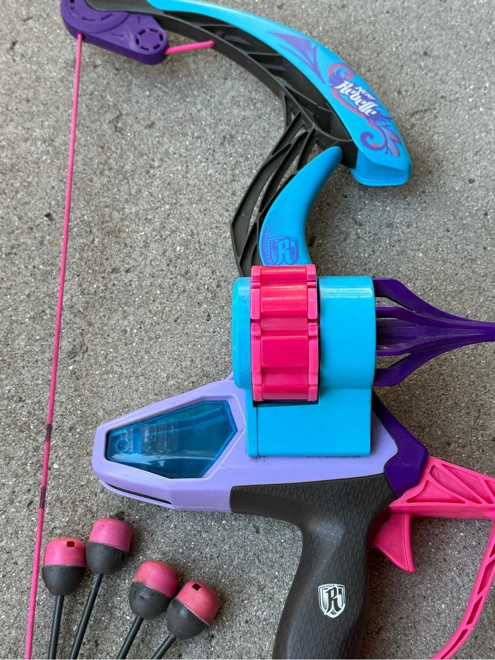 Nerf Rebelle Secrets and Spies Arror Revolution Set in Pink, Purple & Blue